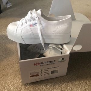 Superga all white (brand new ordered wrong size!)